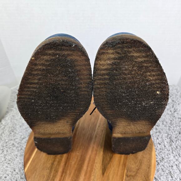 Polo Ralph Laruen Marlow Navy Suede Casual Crepe Sole Daily Chukka Boot Men 13 D - Picture 10 of 14